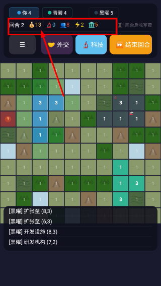 方格们的战争