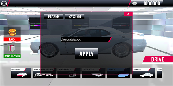 Challenger Car Game