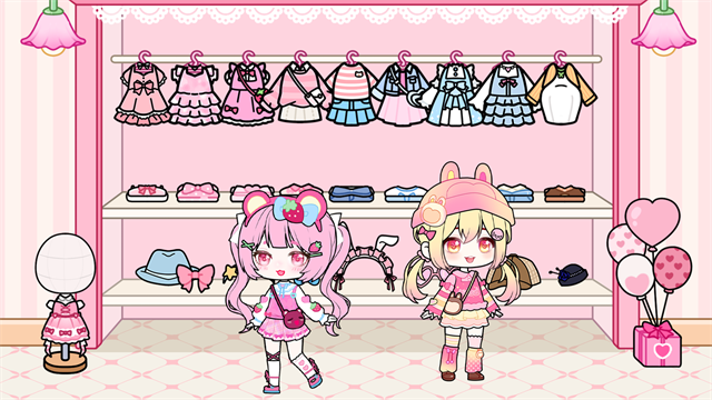 优优的娃娃装扮小屋