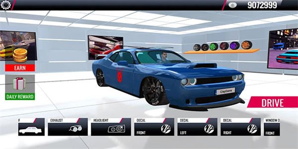 Challenger Car Game