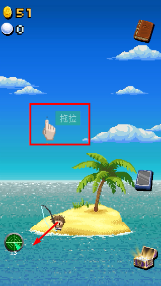 沙漠荒岛钓鱼乐
