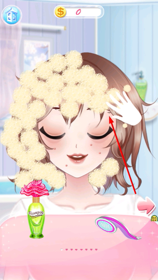 公主少女爱美容